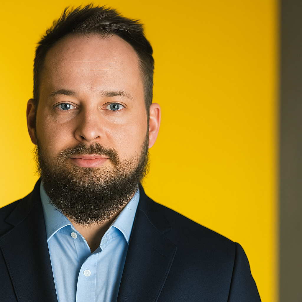Grzegorz Pukalski — B2B Sales & Manufacturing Specialist (portret)